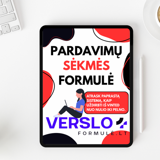 Pardavimų sėkmės formulė – Išplėstinis paketas